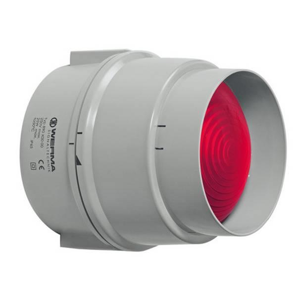 890.120.68 Werma  LED Traffic Light 890 230vAC 1:RED Permanent LED IP65